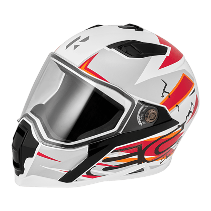 Hero Genuine Helmet Full Face XTEC CYBER STORM Glossy Red - Large