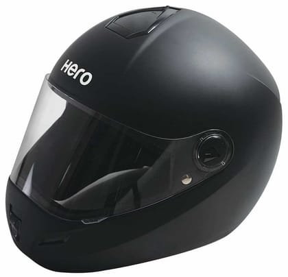 Hero Genuine Helmet Full Face Rox Matte Black - Large