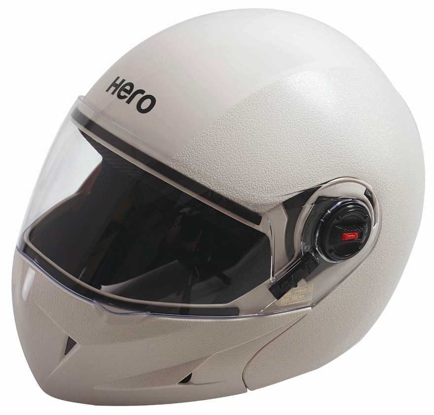 Hero Genuine Helmet Full Face Oscar Classic White - Medium