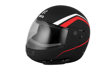 Hero Genuine Helmet Full Face 100 Million Edition Black - Medium