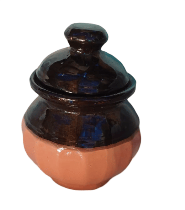  Handmade Ceramic Sugar Pot with Lid