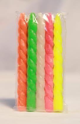 SURYA Pack of 5 Spiral Candles