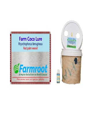 Farm Coco Lure for Red Palm Weevil  (pack of 2) - Simple Solution to Root Cause