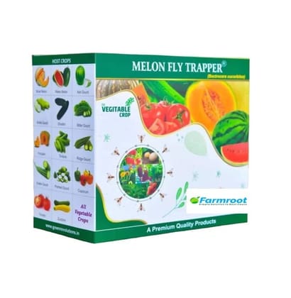 FARMROOT Melon Fly Trapper (Bactocera Cucurbite pheromone Trap)