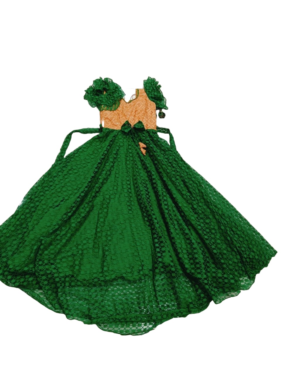  Little Girls' Green Party Dress