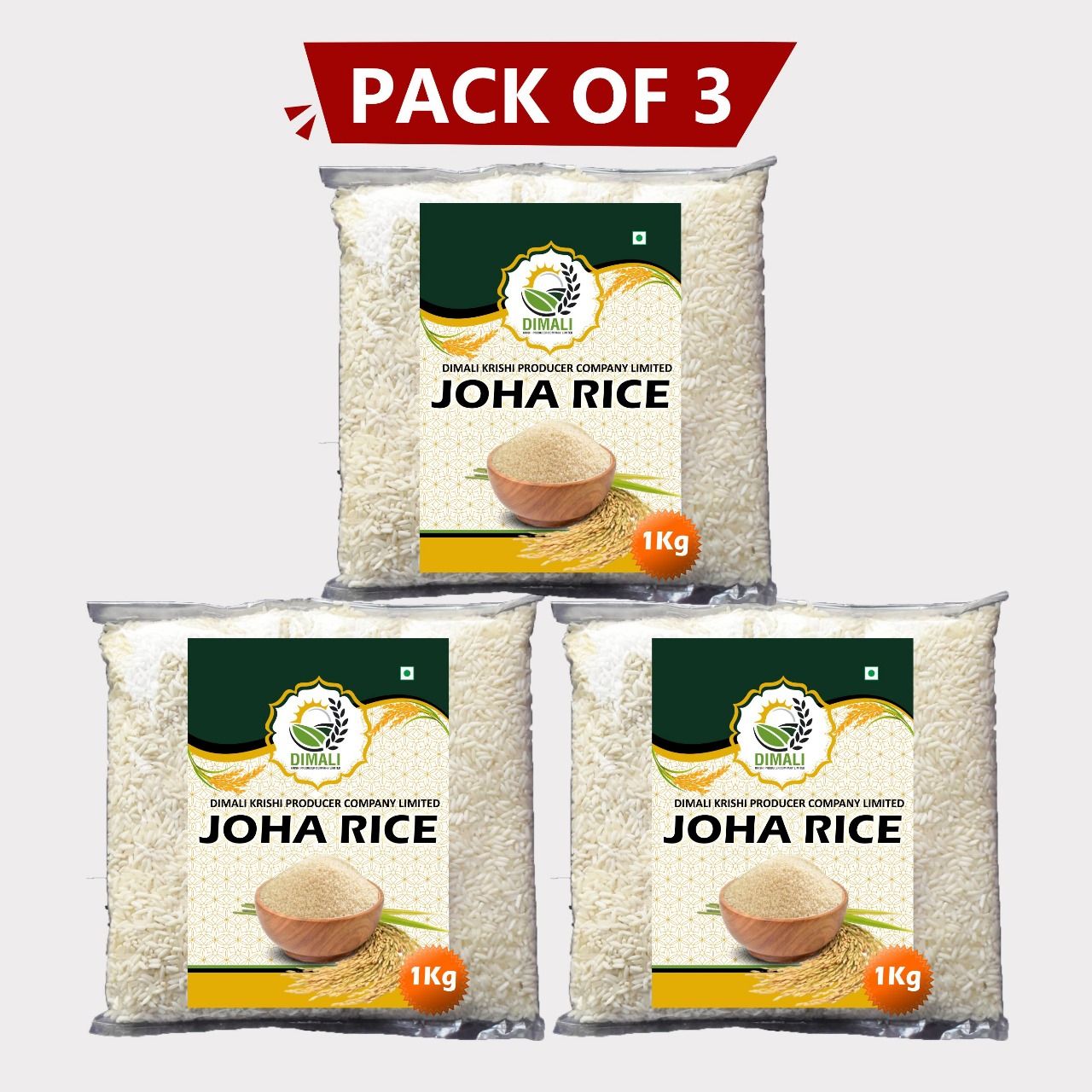 Joha Rice (pack of 3)