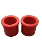  2 Pack - 1-1/4" Red Rubber Plug