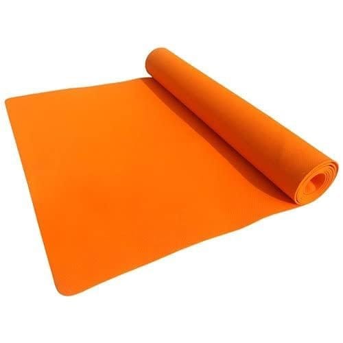 ABHAS® Yoga Mat | Orange | Portable, Durable, Eco-Friendly