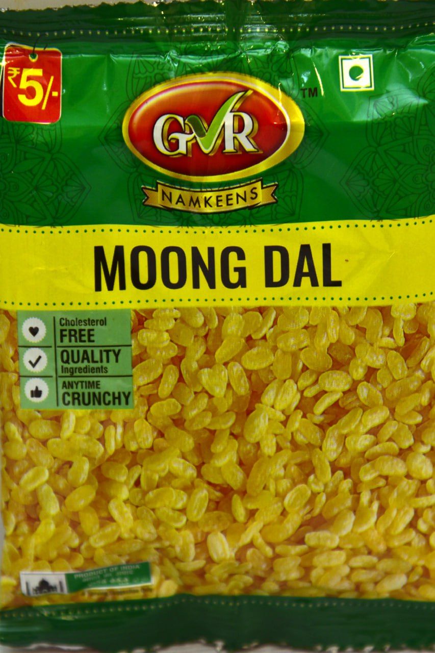 GVR Namkeens - Moong Dal (12 PACKETS)