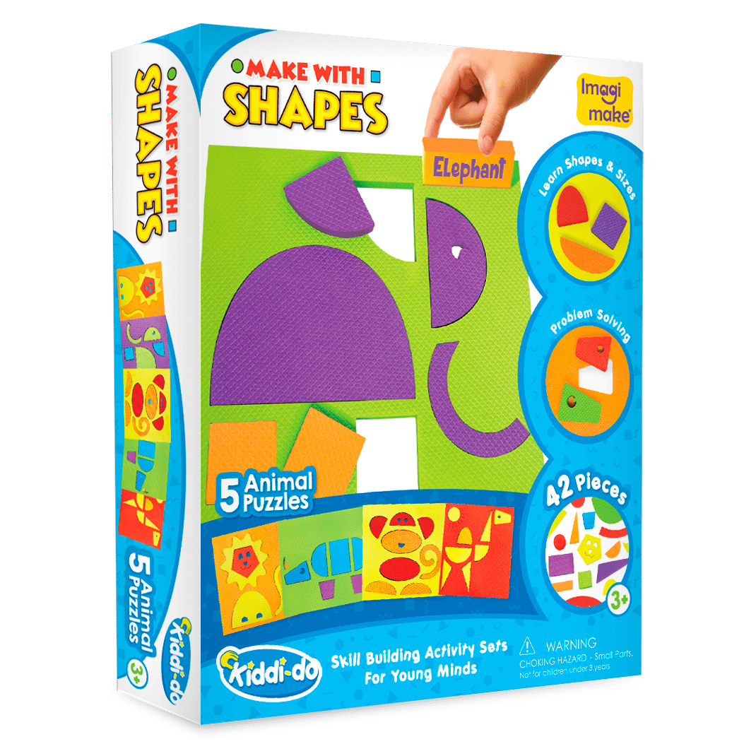 Make with Shapes - Animals Theme