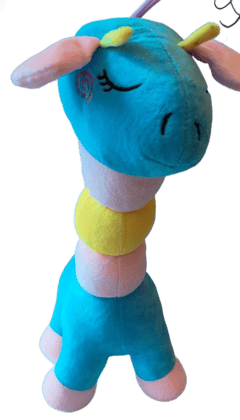  Blue Giraffe Plush Toy