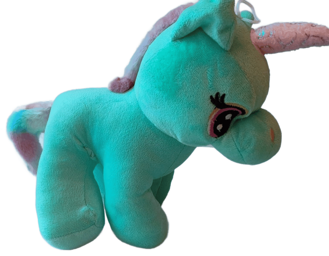  Sparkly Rainbow Unicorn Plush Stuffed Animal Toy