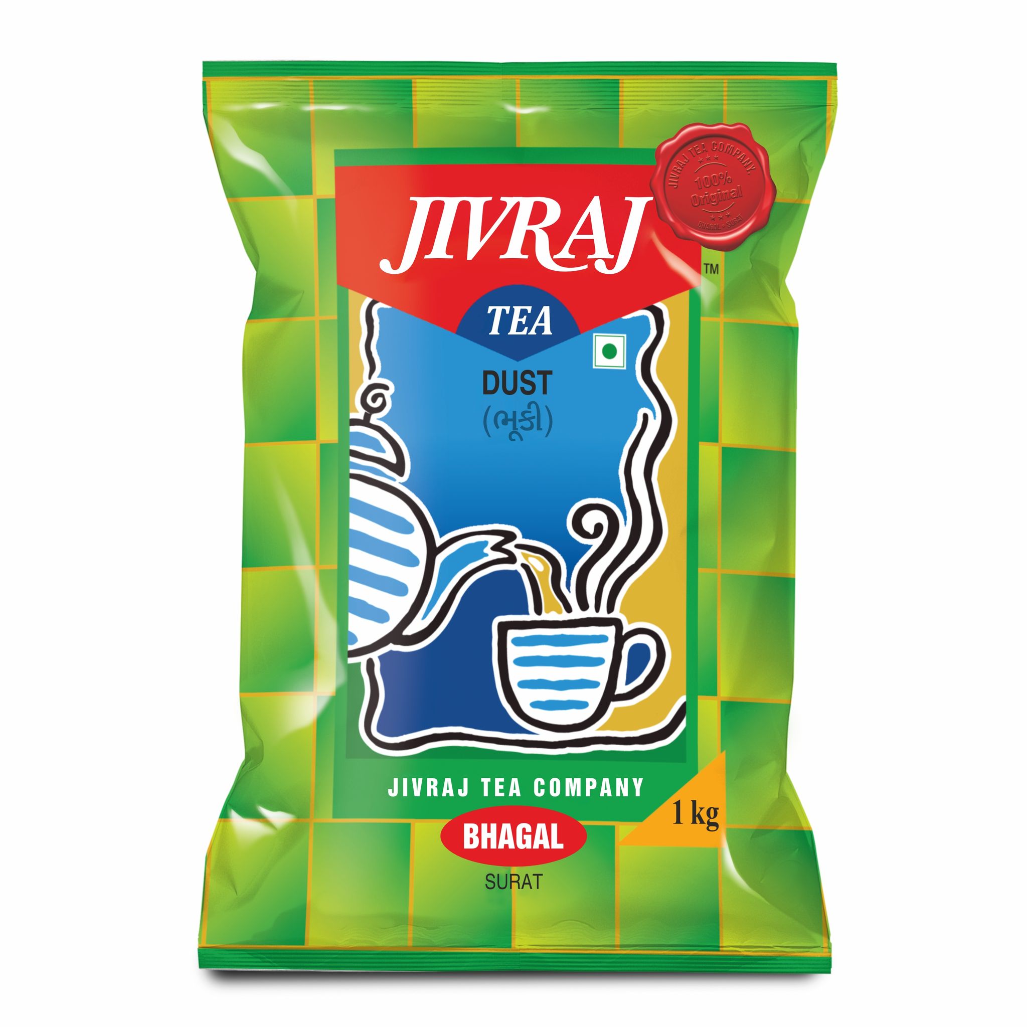 Jivraj Tea Premium Dust Tea (1 Kg)