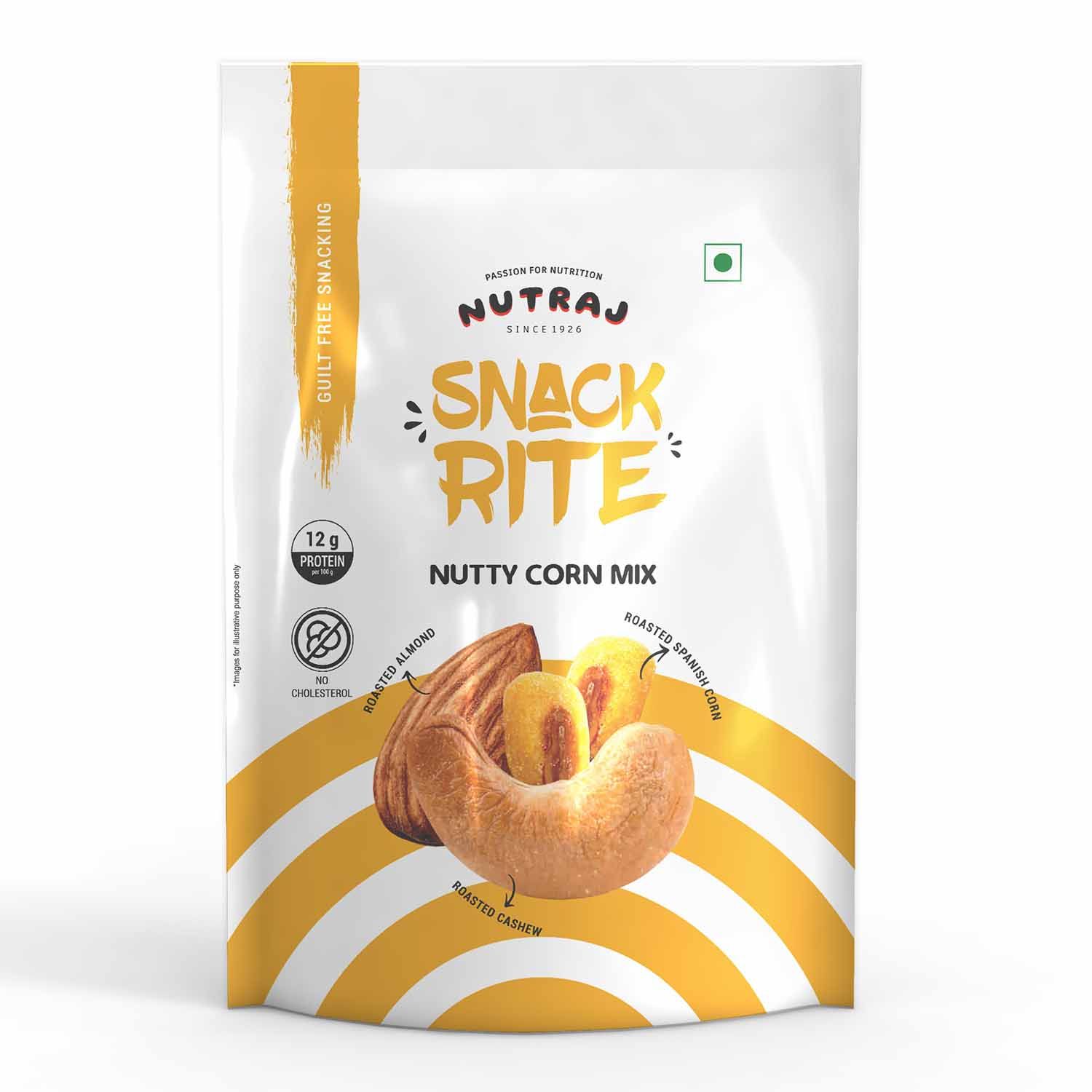 Nutraj Snackrite Nutty Corn Mix 150gm