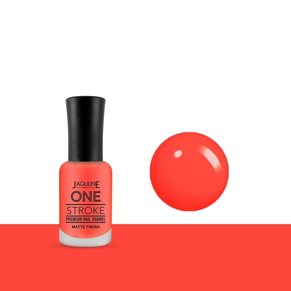 One Stroke Premium Nail Enamel: Peach Candy J20