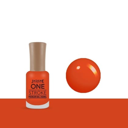 One Stroke Premium Nail Enamel : Orange Treat J65