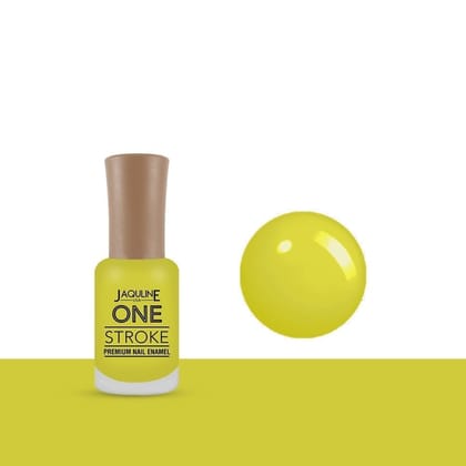 One Stroke Premium Nail Enamel : Limen Lemon J61