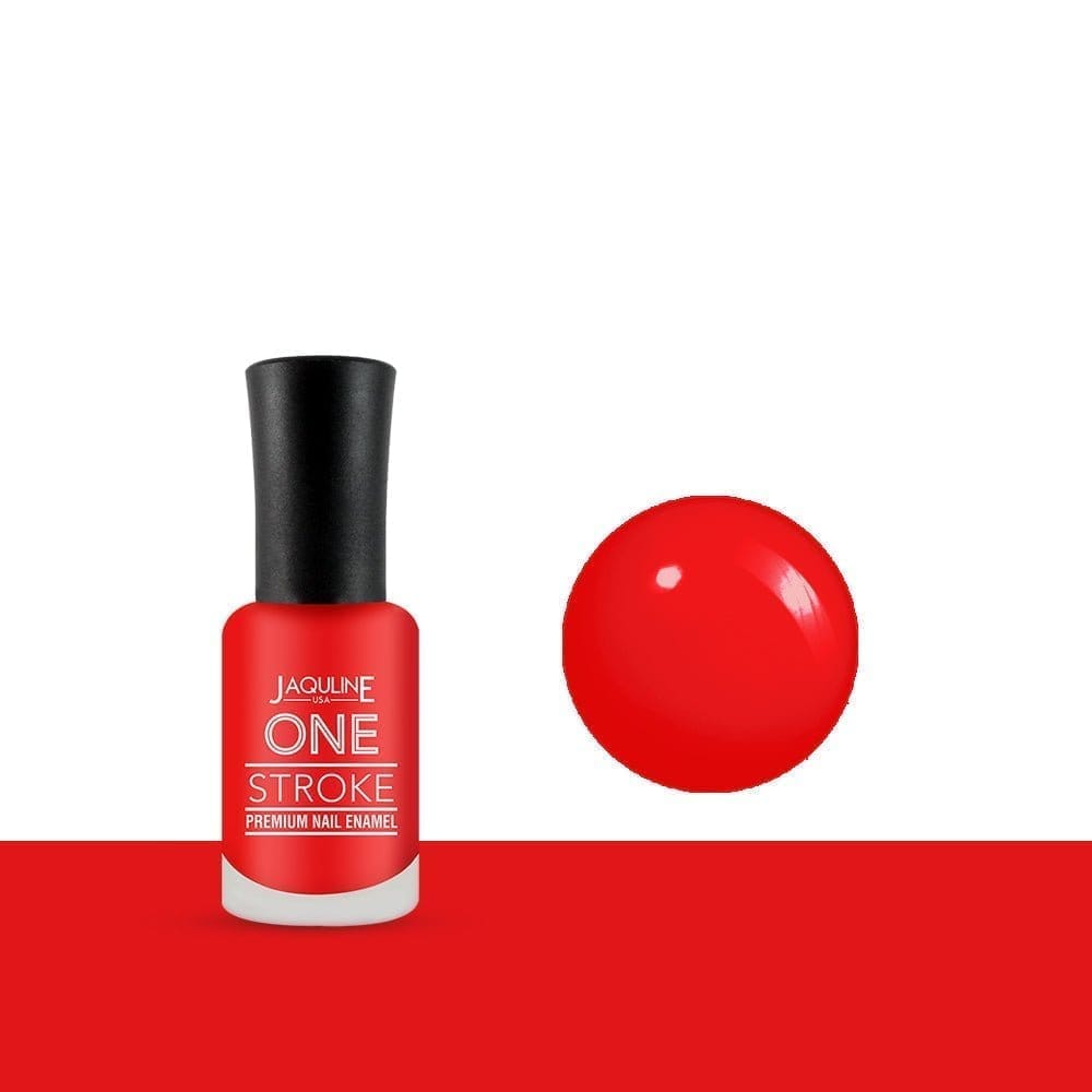 One Stroke Premium Nail Enamel Red Roses J02