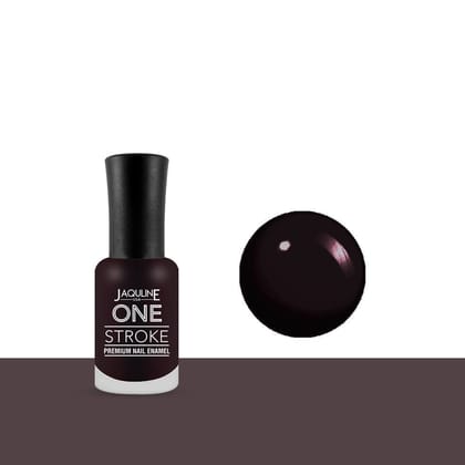 One Stroke Premium Nail Enamel: Maroon Martini J56