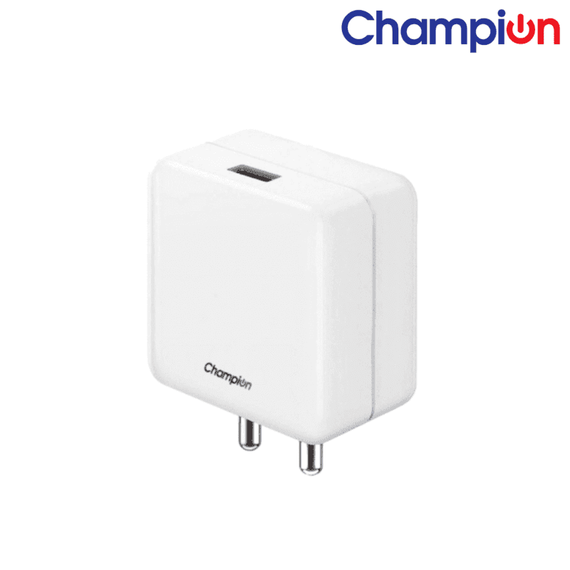 Champion Quick Charging 20W Charger | Wall Adapter (White)