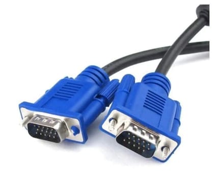 VGA Cable Male to Male For Monitor, Personal Computer, Television, Projector, TFT 1.5 Mtr