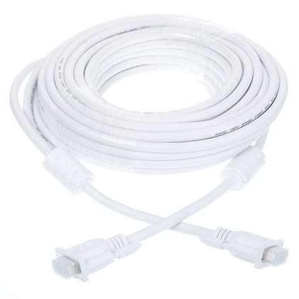 VGA to VGA Cable 15 Meter (White)