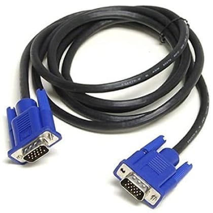 VGA Cable Male to Male for PC monitor, Tv LCD, Plasma, CCTV DVR, Projector 5 Mtr