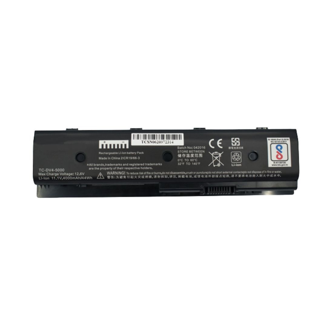 Laptop Battery HP DV4-5000, HP Envy DV4-5200 CTO, Envy DV4-5201TU, Envy DV4-5201TX, Envy DV4-5202TU, Envy DV4-5202TX- Compatible