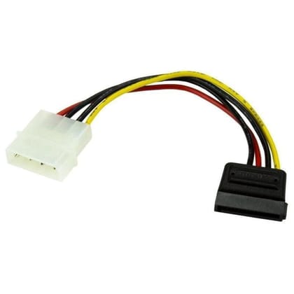 4 Pin Molex to SATA Power Cable Adapter for Internal Hard Disk Drive