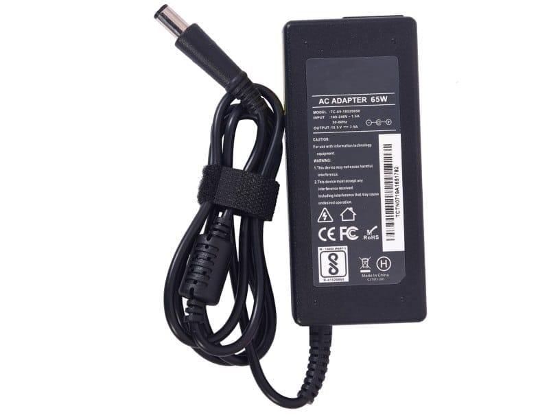 Laptop Adapter 65W 18.5V – 3.5A Big Pin For HP (Pin Size 7.4*5.0 mm) - Compatible