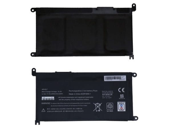 Laptop Battery For DELL YRDD6-3S1P, 14.4V 4 Cells 3600mAh – Compatible