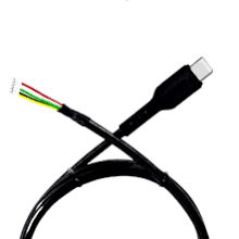 Champion Mantra Type-C Cable for Fingerprint Scanner Biometric -Black