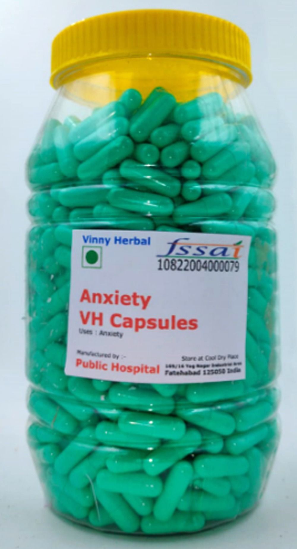 Anxiety VH Herbal Supplement Capsules