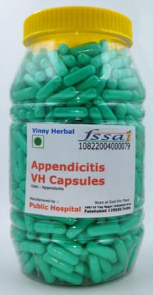 Appendicitis VH Herbal Supplement Capsules