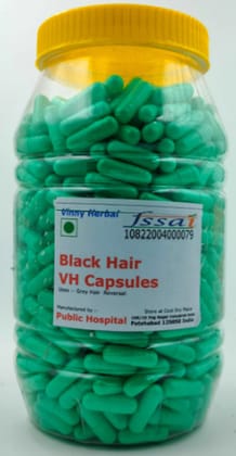 Black Hair VH Herbal Supplement Capsules