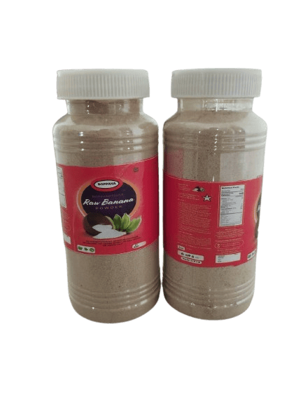 100% Organic Raw Banana Powder 500grms