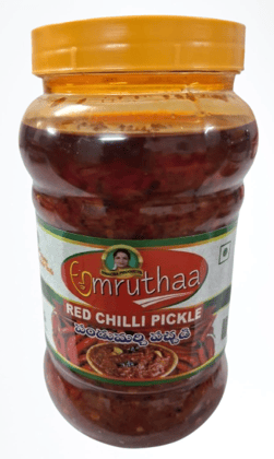 " Red Chilli Pickle - 500g"