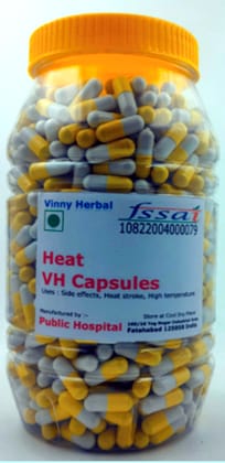 Heat VH Herbal Supplement Capsules