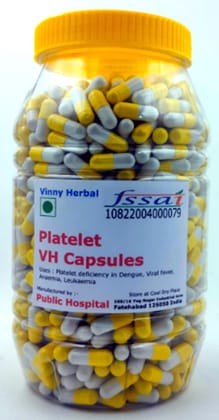 Platelet VH Herbal Supplement Capsules