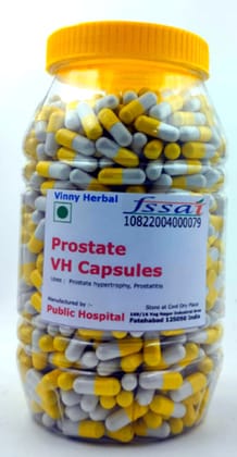 Prostate VH Herbal Supplement Capsules