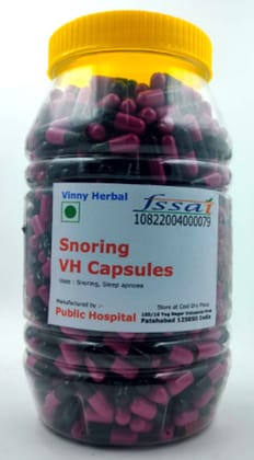 Snoring VH Herbal Supplement Capsules