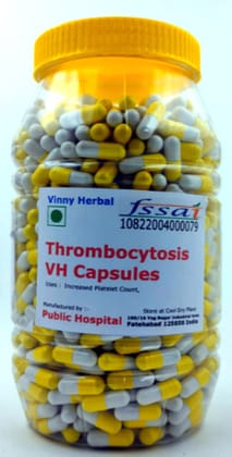 Thrombocytosis VH Herbal Supplement Capsules