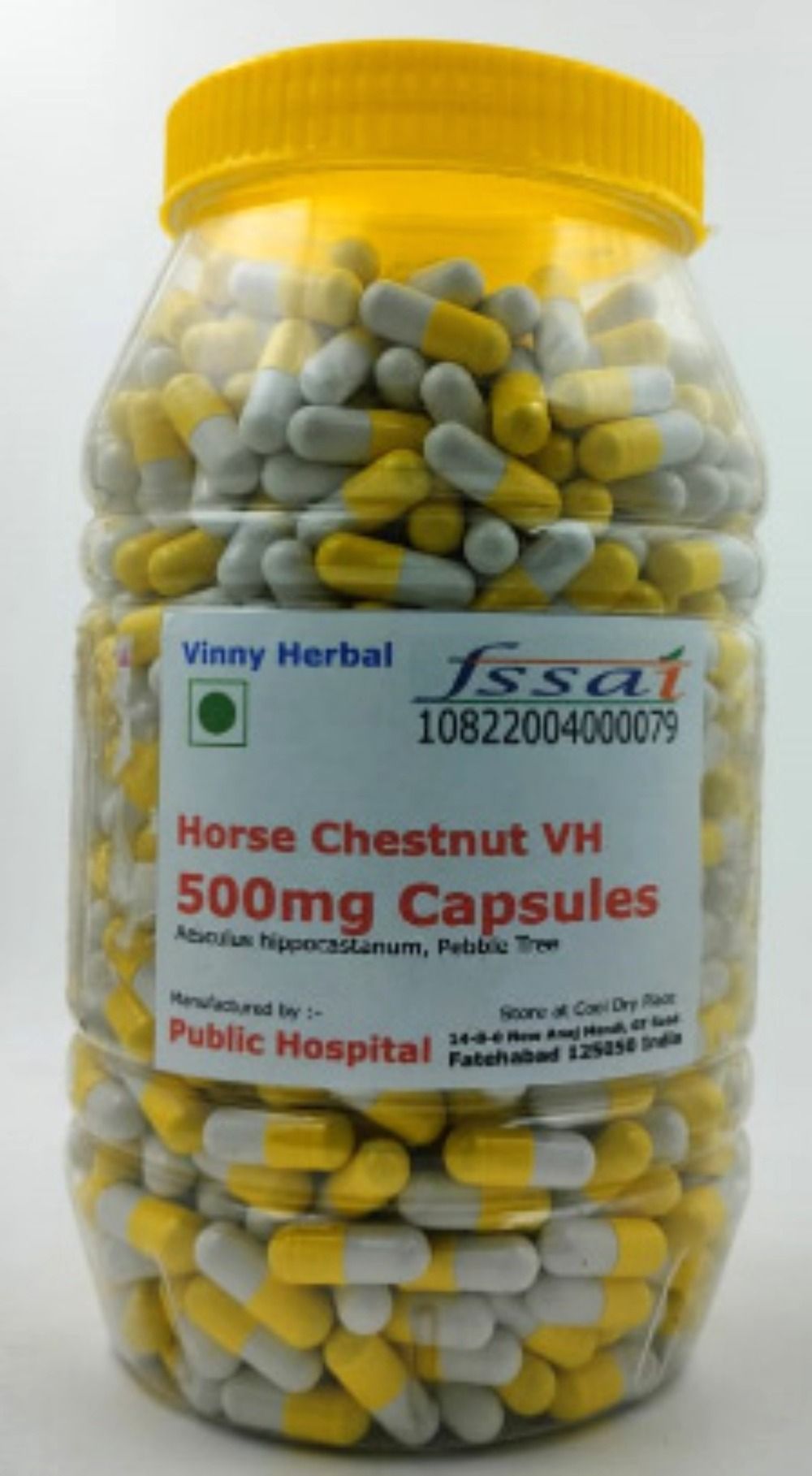 Horse Chestnut VH Herbal Supplement 500mg Capsules