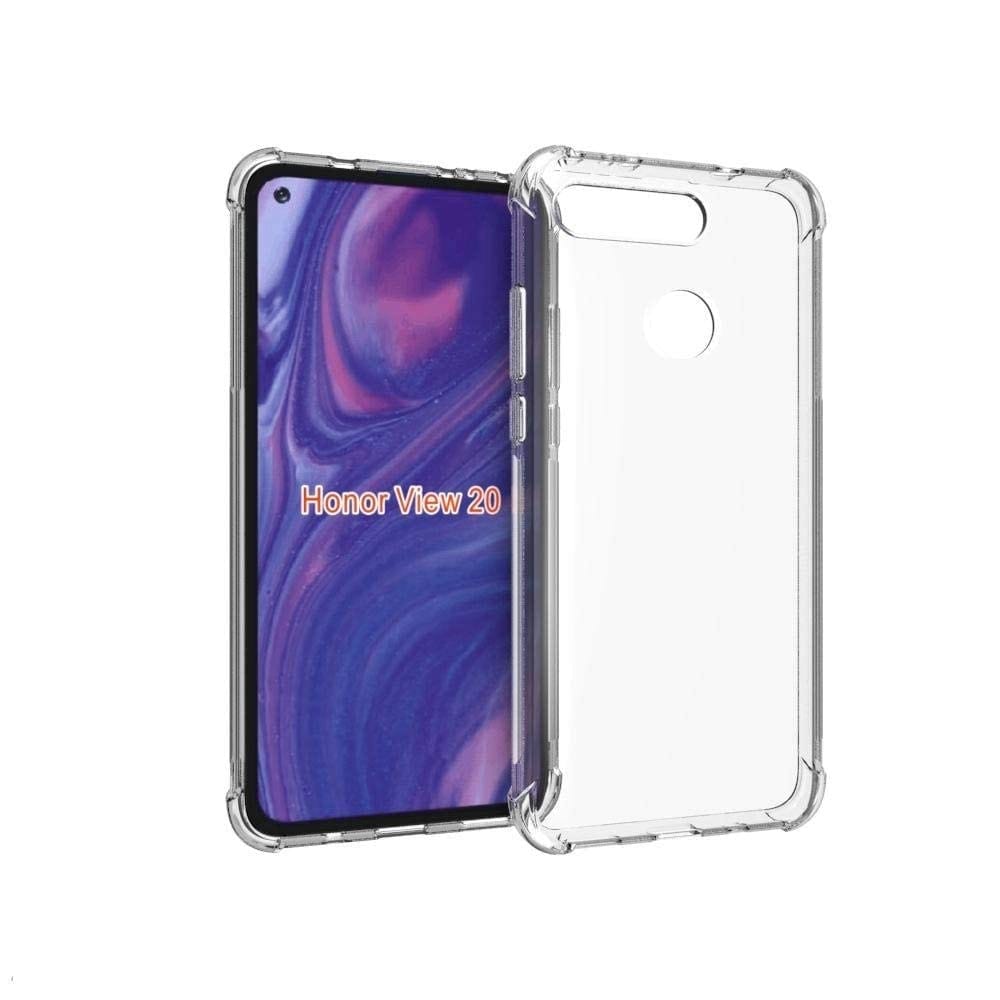 Faircost for Huawei Honor V20 Back Cover Shockproof (Silicon| Transparent)