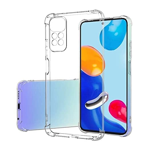 Faircost for Xiaomi Redmi Note 11 Pro Back Cover Shockproof (Silicon| Transparent)