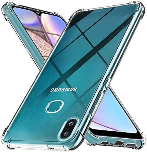 Faircost for Samsung Galaxy A10S Back Cover Shockproof (Silicon| Transparent)