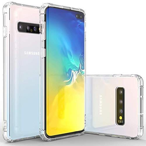 Faircost for Samsung Galaxy S10 Plus Back Cover Shockproof (Silicon| Transparent)