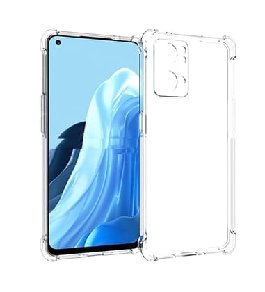 Faircost for Vivo Y75 5G/ T1 5G Back Cover Shockproof (Silicon| Transparent)