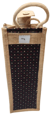 Jute Water Bottle Bag | Wter Bag Bottle Holder |