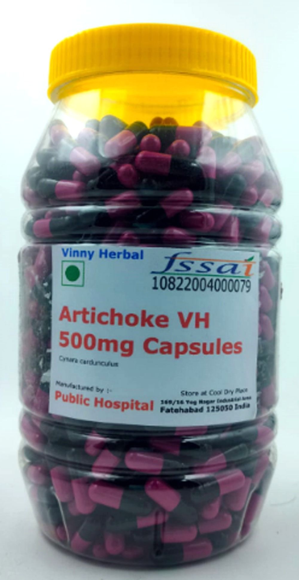 Artichoke VH Herbal Supplement 500mg Capsules